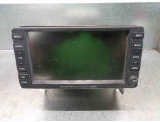 Recambio de pantalla multifuncion para mitsubishi lancer berlina (cy0) inform referencia OEM IAM 8750A143 8750A090 