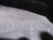 Replacement right rear bumper end cap for Renault Master II Phase 2 closed box 2.5 diesel OEM IAM reference 7700352