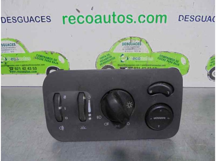 Replacement dashboard light switch for Chrysler Voyager (RG) 2.5 CRD CAT OEM IAM reference 0YC311DVAA 