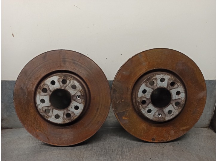Replacement front brake disc for seat tarraco (kn2) 1.5 16v tsi act OEM IAM reference 5QF615301A 