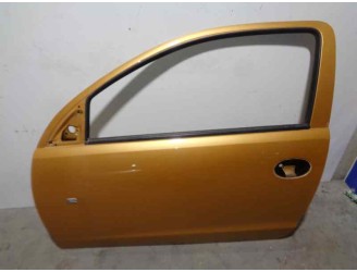 Recambio de puerta delantera izquierda para opel corsa c 1.2 16v cat (z 12 xep / lb4) referencia OEM IAM 124036 NARANJA 3 PUERTA