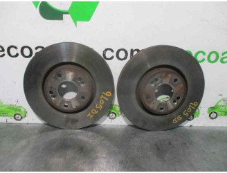 Recambio de disco freno delantero para renault laguna ii (bg0) 1.9 dci diesel referencia OEM IAM 8200007122  