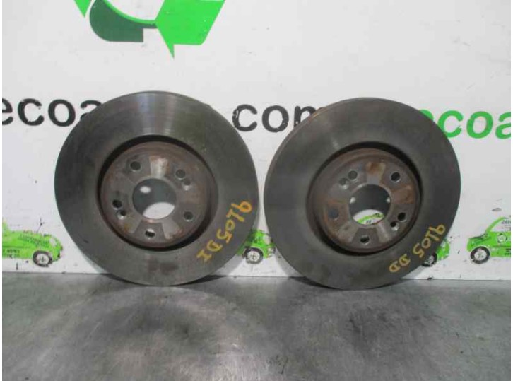 Recambio de disco freno delantero para renault laguna ii (bg0) 1.9 dci diesel referencia OEM IAM 8200007122  