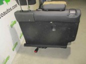 Recambio de asientos trasero derecho para ssangyong korando 2.0 td cat referencia OEM IAM CUERO NEGRO 5 PUERTAS