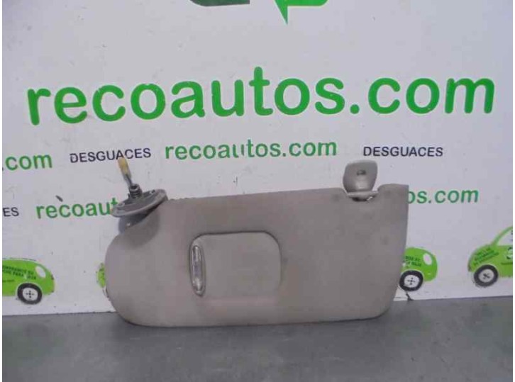 Replacement left sun visor for Chrysler Neon (PL) 2.0 16V cat OEM IAM reference 