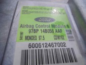Recambio de centralita airbag para ford mondeo berlina (gd) 1.8 16v cat referencia OEM IAM 97BP14B056AAF 