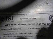 Recambio de puente trasero para volkswagen phaeton (3d2/3d8) 3.2 v6 24v referencia OEM IAM 3D0505235AA TRASERO CESTA 1