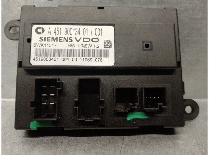 Recambio de modulo electronico para smart coupe 1.0 cat referencia OEM IAM A4519003401 14 PINES SIEMMENS VDO