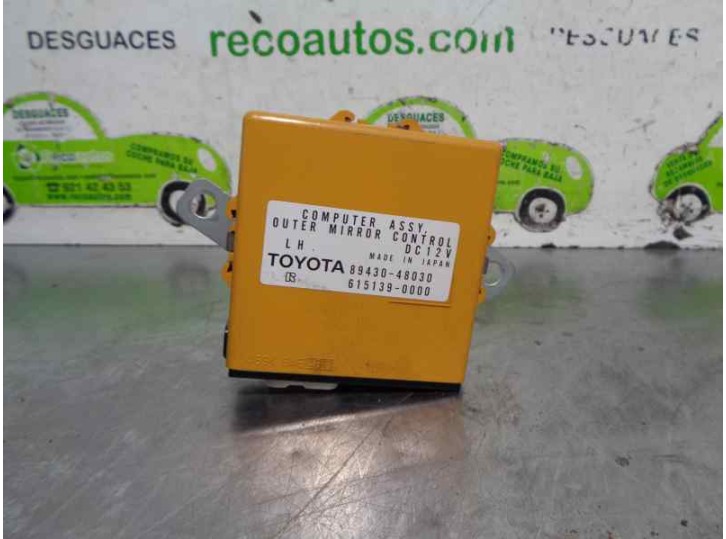 Recambio de modulo electronico para lexus rx 300(mcu35) 3.0 v6 cat referencia OEM IAM 8943048030 615139000 