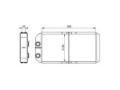 Recambio de radiador calefaccion / aire acondicionado para land rover discovery 2.5 turbodiesel referencia OEM IAM   
