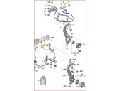 Replacement front right upper suspension arm for Volkswagen Passat Variant (3B6) 2.5 V6 TDI OEM IAM reference 8E040
