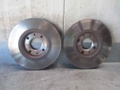 Replacement front brake disc for Peugeot Partner van 1.6 16V e-HDi FAP OEM IAM reference 02032052 