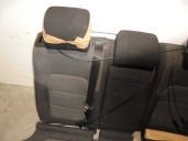 Recambio de asientos traseros para volkswagen passat variant (365) 2.0 tdi referencia OEM IAM 3AF885504AL TELA NEGRA Y GRIS 5 PU