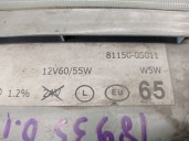 Recambio de faro izquierdo para toyota carina (t19) 2.0 16v cat referencia OEM IAM 8115005011  4 PUERTAS