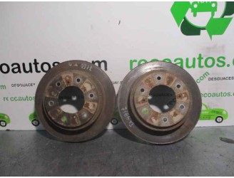 Recambio de disco freno trasero para mitsubishi montero (v60/v70) 3.2 di-d cat referencia OEM IAM MR407116 
