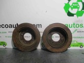 Recambio de disco freno trasero para mitsubishi montero (v60/v70) 3.2 di-d cat referencia OEM IAM MR407116 