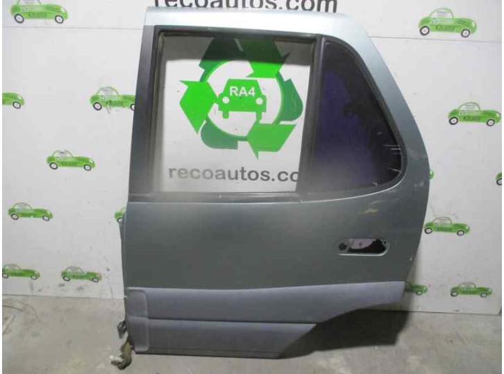 Recambio de puerta trasera izquierda para tata safari ex safari 2.0 referencia OEM IAM  VERDE CLARO 5 PUERTAS