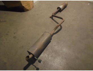 Recambio de tubo escape trasero para seat ibiza (kj1) fr referencia OEM IAM 2Q0253611N 2Q0253411AB CESTA 9