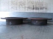 Recambio de disco freno trasero para subaru legacy familiar/outback b13 (bp) 3.0 cat referencia OEM IAM 