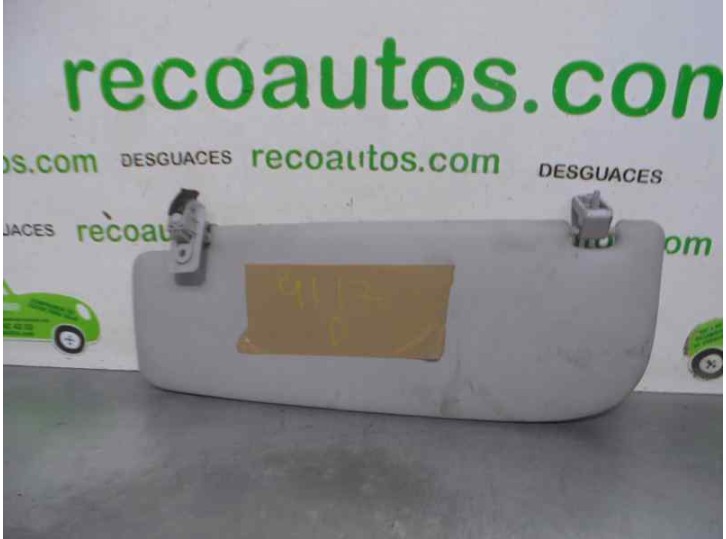 Recambio de parasol derecho para peugeot bipper 1.3 16v hdi fap referencia OEM IAM 8143ZF  