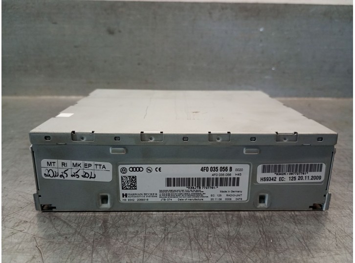 Recambio de sistema navegacion gps para audi a4 b8 (8k2) 2.0 tdi referencia OEM IAM 4F0035056B 4F0035056B 
