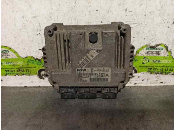 Recambio de centralita motor uce para peugeot 206 berlina xt referencia OEM IAM 9653202580 0281011089 BOSCH