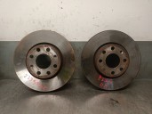 Replacement front brake disc for Opel Corsa D 1.3 16v CDTi OEM IAM reference 569065 569065 