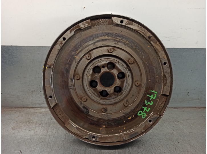 Replacement flywheel for Ford Focus Lim. (CB4) 1.6 TDCi cat OEM IAM reference 3M516477CF 062294000078 SACHS