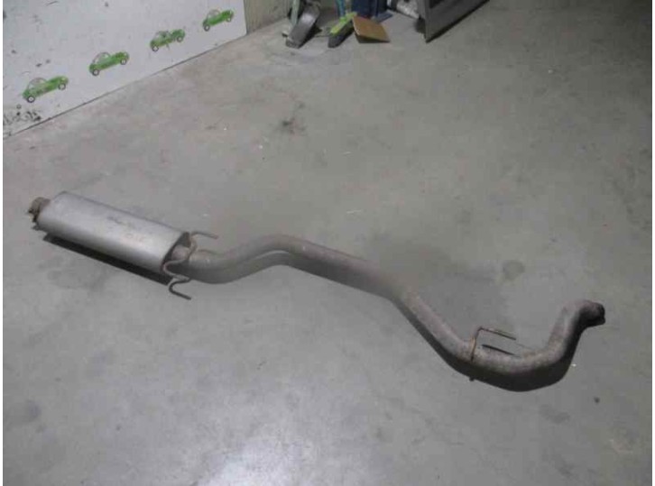 Recambio de tubo escape central para opel vectra c berlina 1.9 cdti referencia OEM IAM 2442004078 CESTA 8