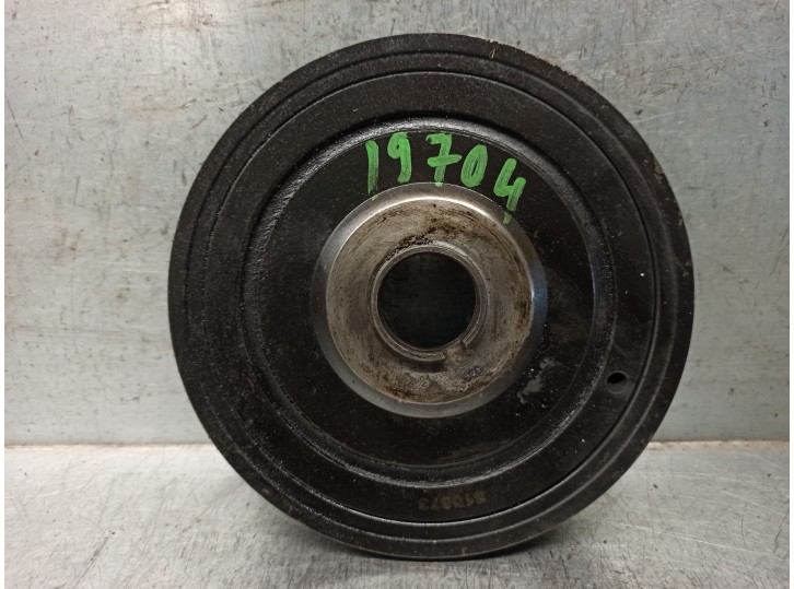 Replacement crankshaft pulley for Mazda 3 sedan (BK) 1.6 CD diesel CAT OEM IAM reference Y40111401A 