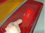 Replacement rear left tail light for Seat Ibiza I (21A) 0.9 OEM IAM reference 146A000 