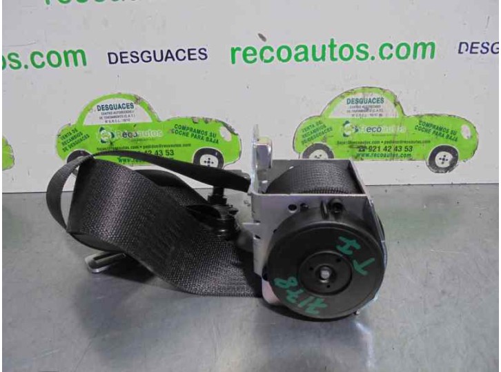 Replacement rear left seat belt for Opel Corsa D 1.2 16V cat (Z 12 XEP / LB4) OEM IAM reference 13290256 5 DOORS