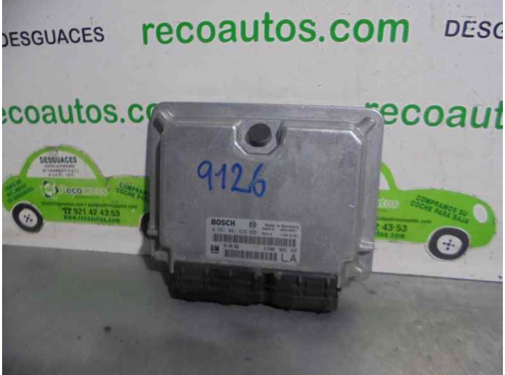 Recambio de centralita motor uce para opel vectra b berlina 2.0 dti referencia OEM IAM 90508986 0281001633 BOSCH