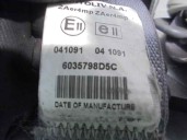 Recambio de cinturon seguridad delantero derecho para dodge caliber 1.8 16v cat referencia OEM IAM P0YX26BD5AB 