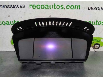 Recambio de pantalla multifuncion para bmw serie 5 berlina (e60) 520d referencia OEM IAM 65829114358 65829114353 