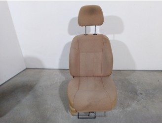 Recambio de asiento delantero derecho para jeep cherokee (j) 2.5 turbodiesel referencia OEM IAM 4330892 TELA Y CUERO MARRON 3 PU