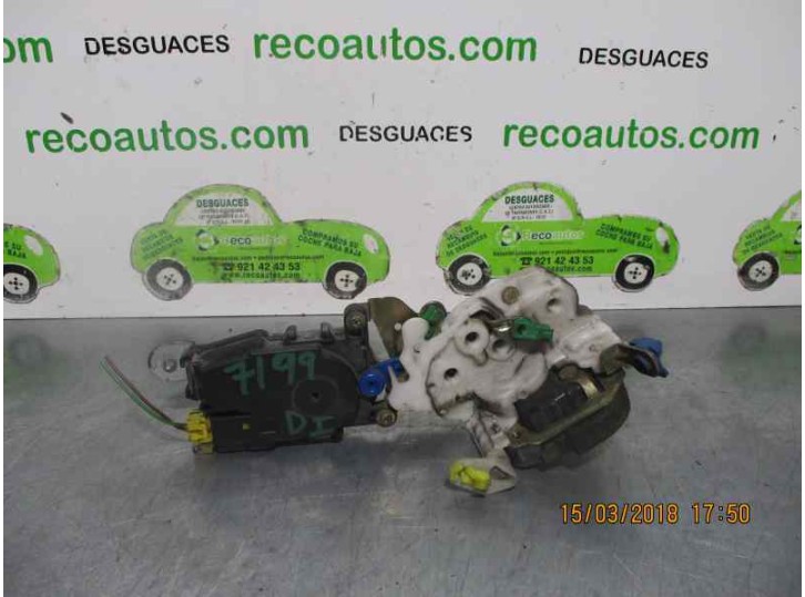 Replacement front left door lock for Subaru Legacy sedan/estate B11 (BD/BG) 2.5 CAT OEM IAM reference 62316A