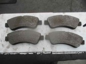 Recambio de pastillas de freno para peugeot 207 hdi referencia OEM IAM 425423  