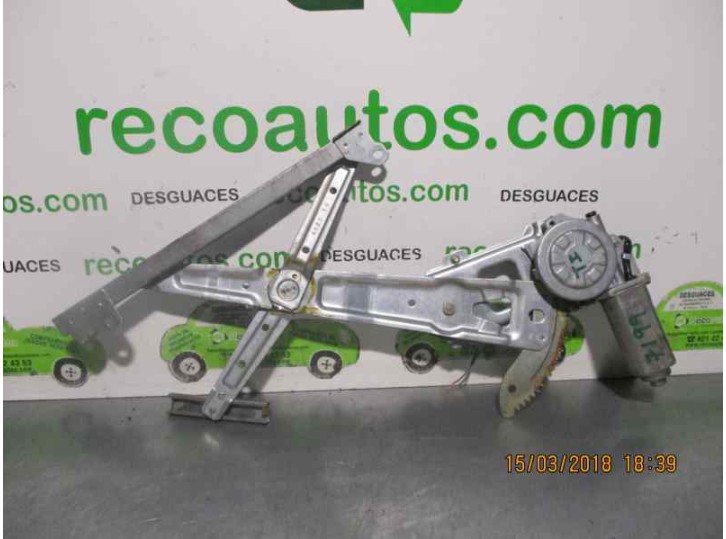 Replacement rear left window regulator for Subaru Legacy sedan/estate B11 (BD/BG) 2.5 cat OEM IAM reference 63112AC010 2 P