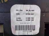 Recambio de luz interior para bmw serie 3 berlina (e90) 2.0 turbodiesel cat referencia OEM IAM 9209537 6938762 6936148