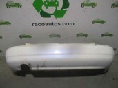 Replacement rear bumper for Daewoo Lanos 1.5 cat OEM IAM reference 96587961 WHITE 4 DOORS