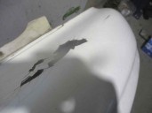 Replacement rear bumper for Daewoo Lanos 1.5 CAT OEM IAM reference 96587961 WHITE 4 DOORS