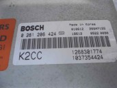 Recambio de centralita motor uce para kia carens 1.8 cat referencia OEM IAM 1268301774 0261206424 BOSCH