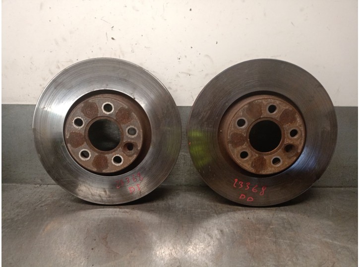 Replacement front brake disc for Ford S-Max (CA1) 2.0 TDCi cat OEM IAM reference 7G911125BA 7G911125BA 