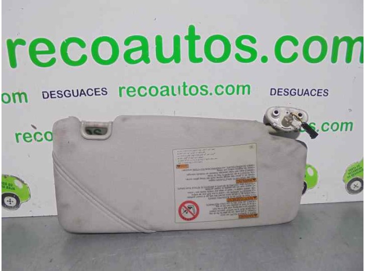 Recambio de parasol izquierdo para subaru legacy familiar/outback b13 (bp) 3.0 cat referencia OEM IAM 92011AG072OR 