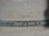 Recambio de llanta para jeep cherokee (j) 2.5 turbodiesel referencia OEM IAM 5EW03S4AAB R15X7J 