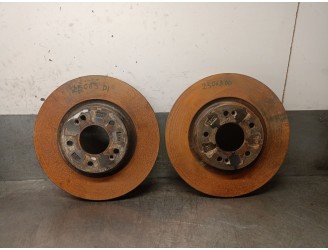 Recambio de disco freno delantero para hyundai kona furgoneta/suv (os, ose, osi) ev referencia OEM IAM EM16 EM16 