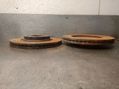 Recambio de disco freno delantero para hyundai kona furgoneta/suv (os, ose, osi) ev referencia OEM IAM EM16 EM16 