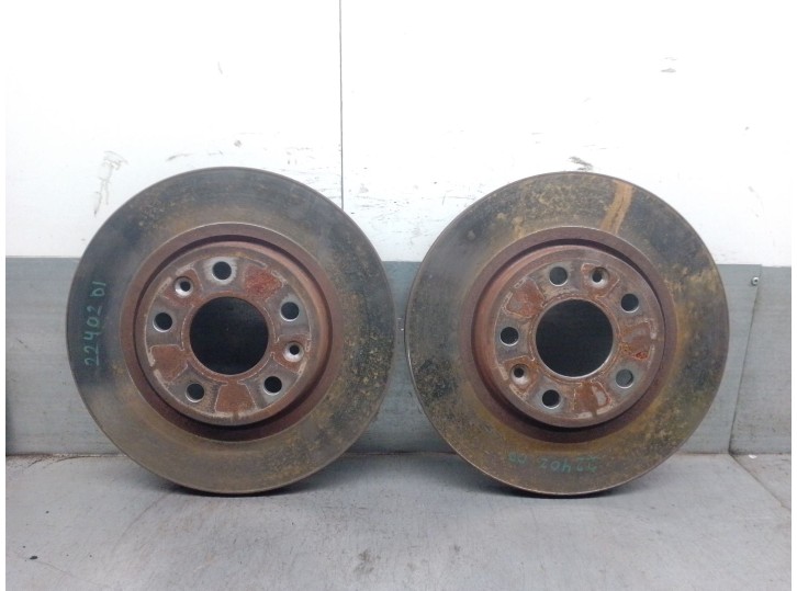 Recambio de disco freno delantero para renault talisman (lp_) 1.5 dci 110 referencia OEM IAM 402062000R 402062000R 