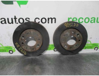 Recambio de disco freno delantero para kia carens 1.8 cat referencia OEM IAM 